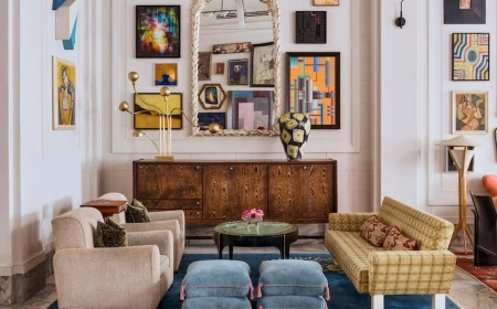 eclectic home interior for the living room