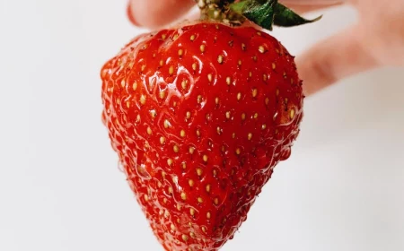 how to get rid of strawberry legs strawberry being held by the stem