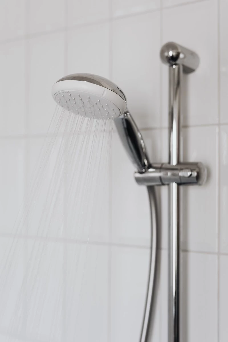how to keep cool shower running in bathroom