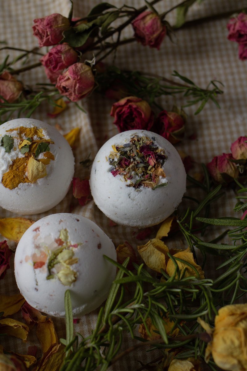 natural bath bombs without citric acid