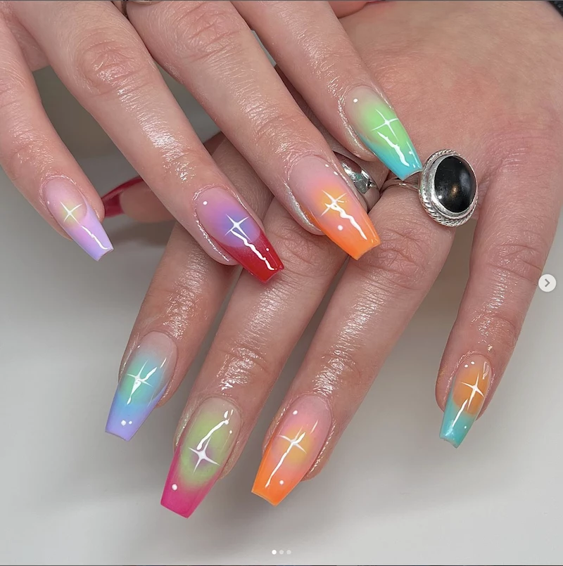 the newest instagram nail trend