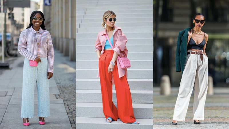 5+ Ideas How To Style Wide Leg Trousers This Summer (By Stylists)