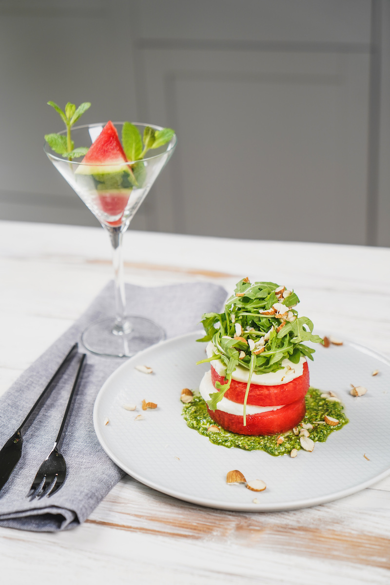 tomato watermelon salad