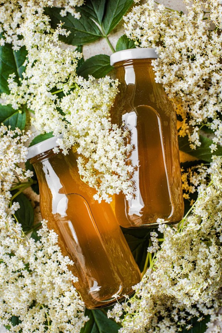 Awesome Elderflower Benefits & 3 Ways to Make Healthy Golden Elixir