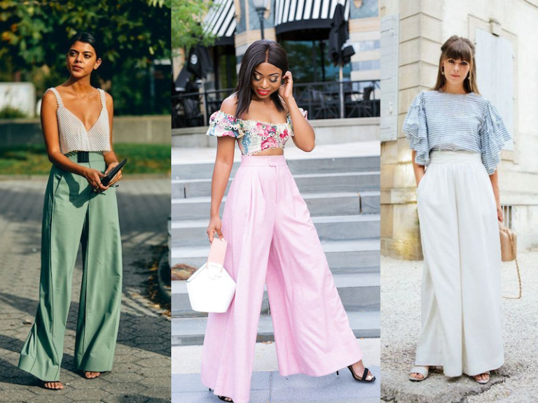 5+ Ideas How To Style Wide Leg Trousers This Summer (by Stylists)