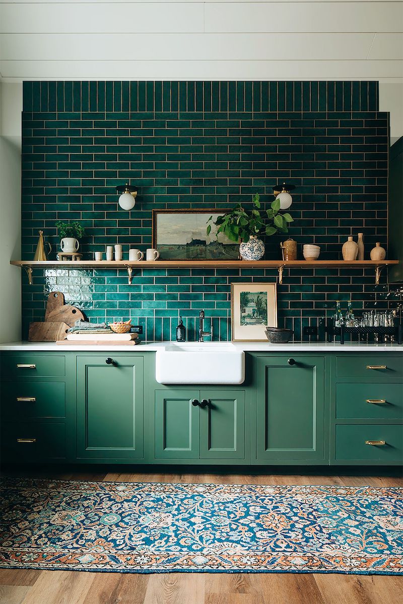 bold kitchen colors and ideas