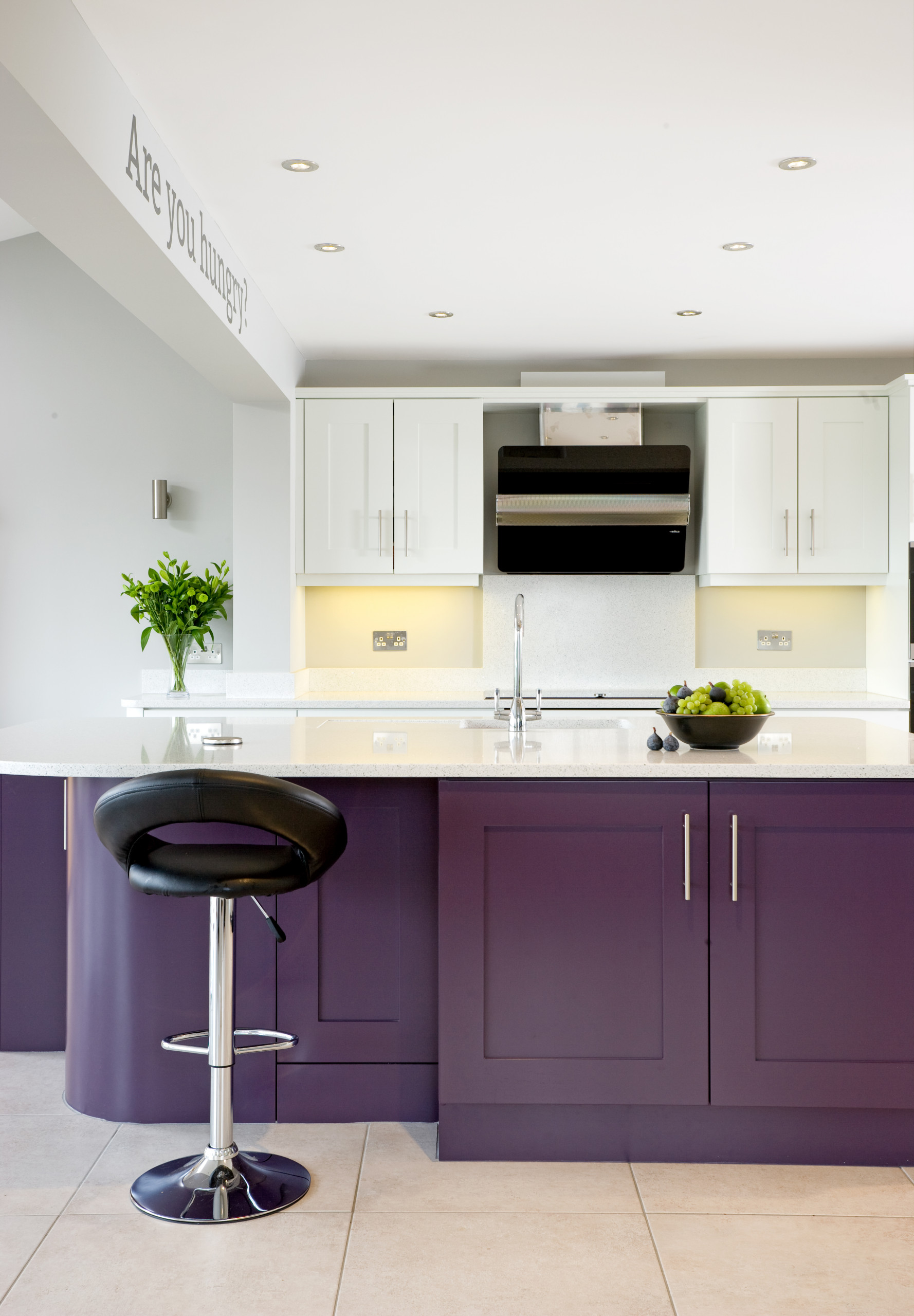 purple kitchen inspo for color palette