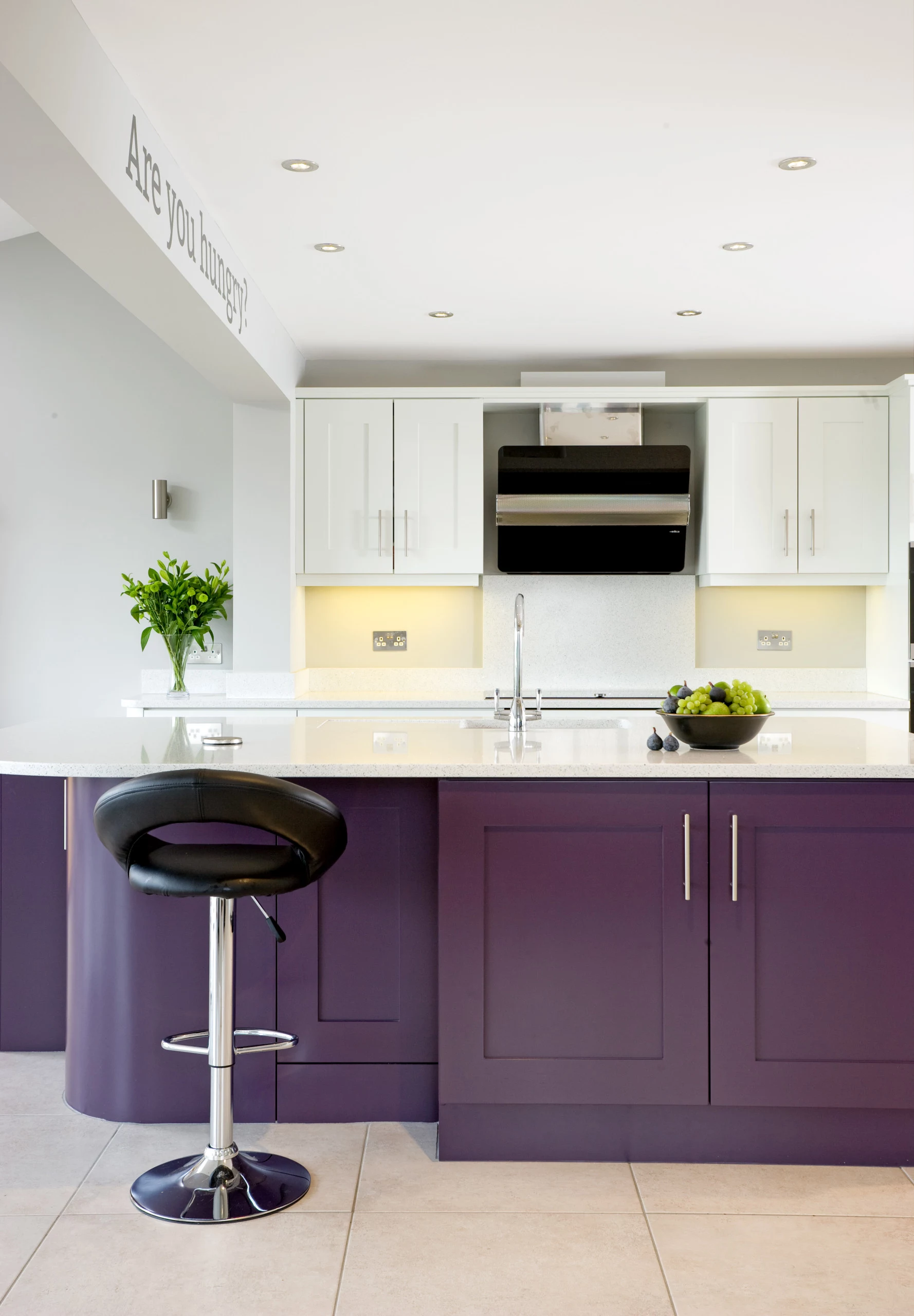 purple kitchen inspo for color palette