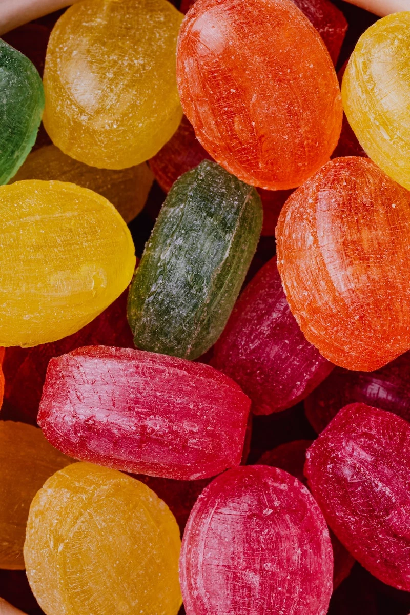 worst foods and drinks for your teeth colorful hard candy