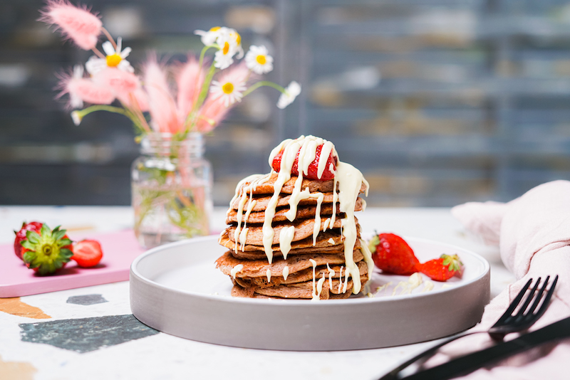 baby pancakes banana and oats