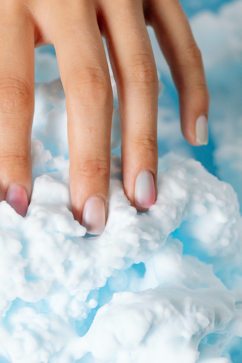 clear nails on a cloud