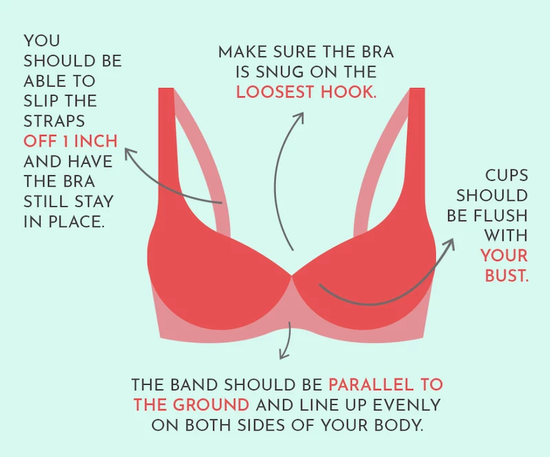i've been wearing the wrong bra size