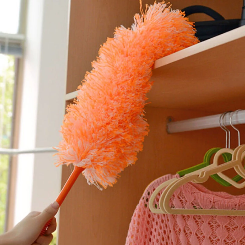 how to prevent dust pink feather duster