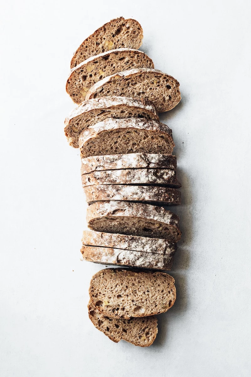 how to store bread cut whole wheat brown bread