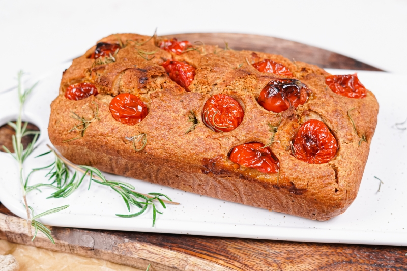 resize cherry tomato bread with basil pesto
