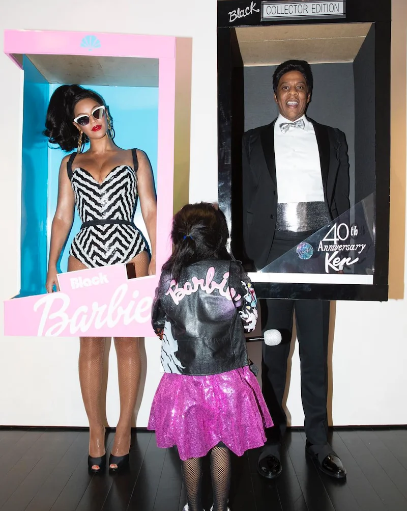 beyonce and jay z as barbie and ken