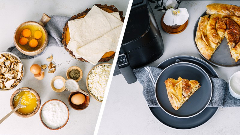can you bake pastry in an air fryer