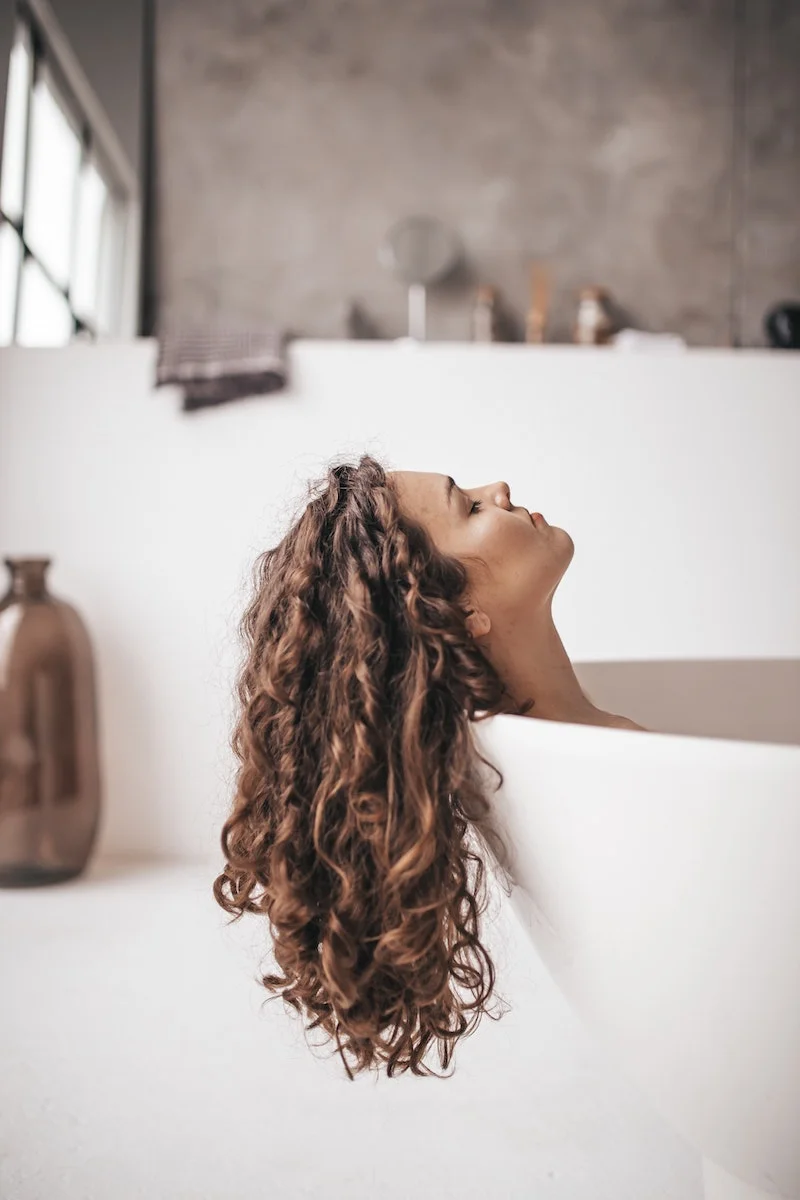 hair myths wavy hair on woman