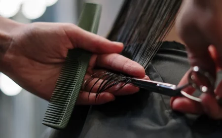 how often should you cut your hair woman with black hair getting her hair cut