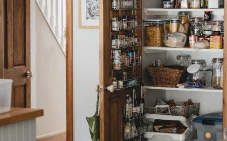 never store in your pantry big pantry filled with food