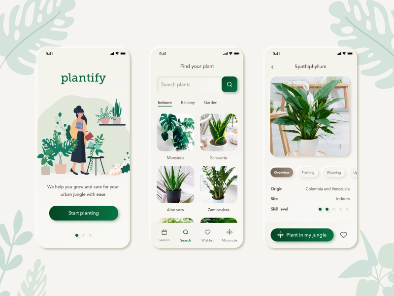 plant care app