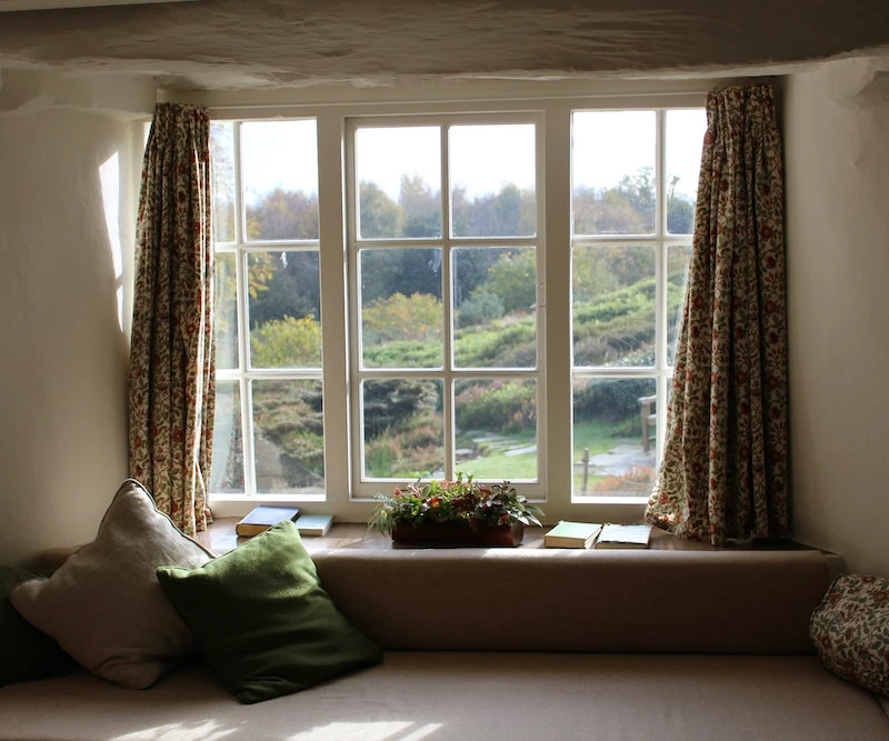 windows with a view to country side