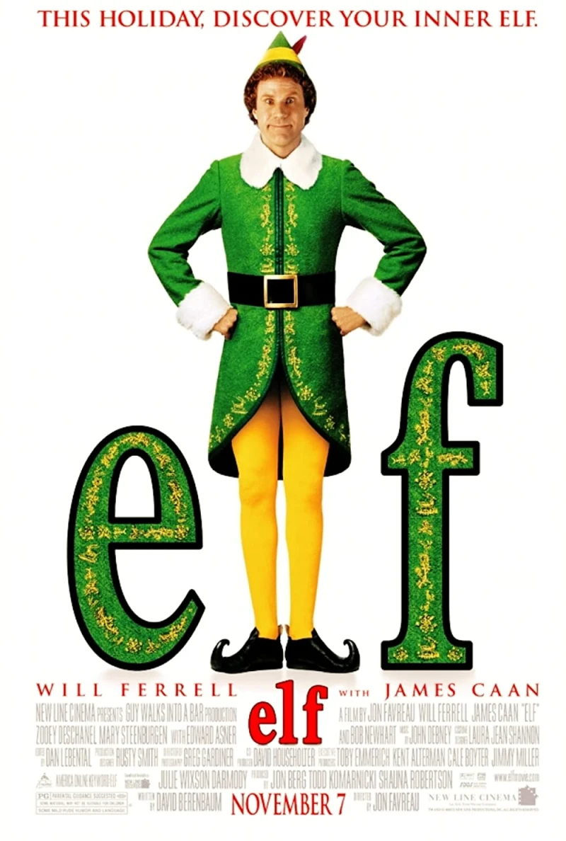 elf movie 2003 first poster