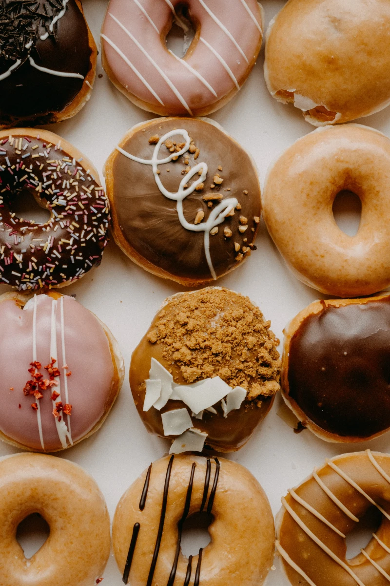 foods to eat when sick different types of donuts