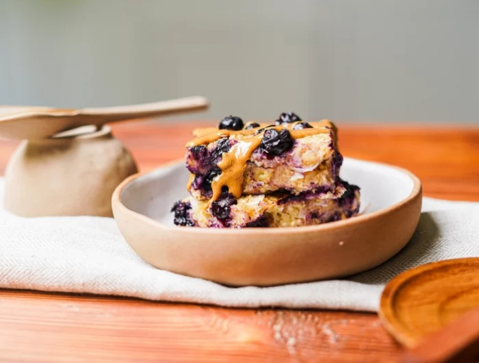 gluten free blueberry breakfast bars recipe