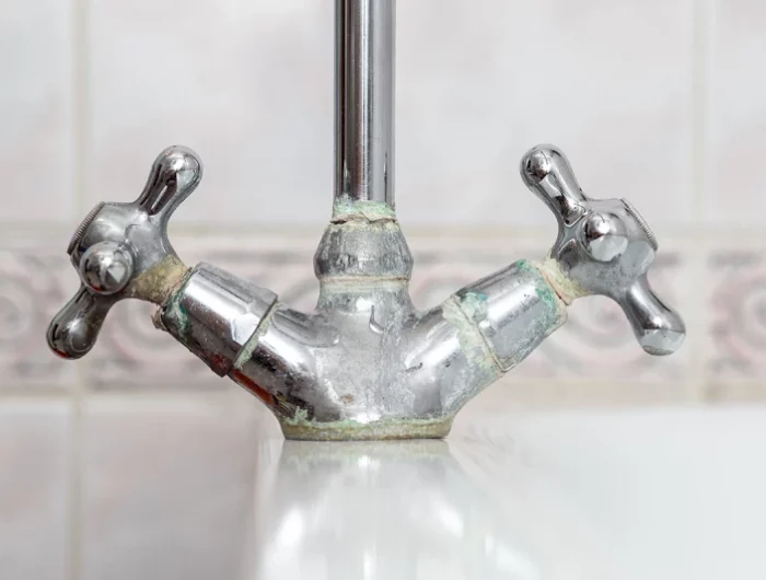how to remove calcium buildup tap with a lot of limescale
