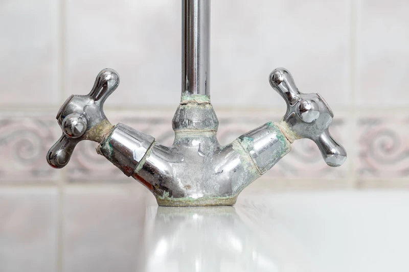 how to remove calcium buildup tap with a lot of limescale