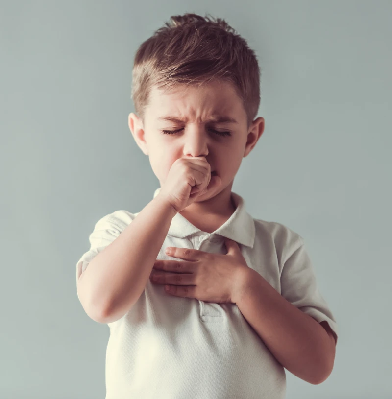 how to stop coughing little boy coughing