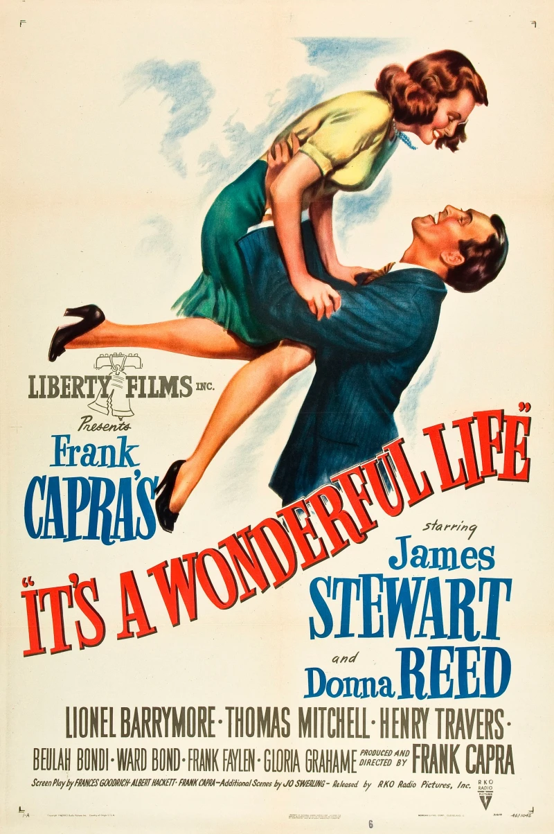 its a wonder ful life poster from 1946
