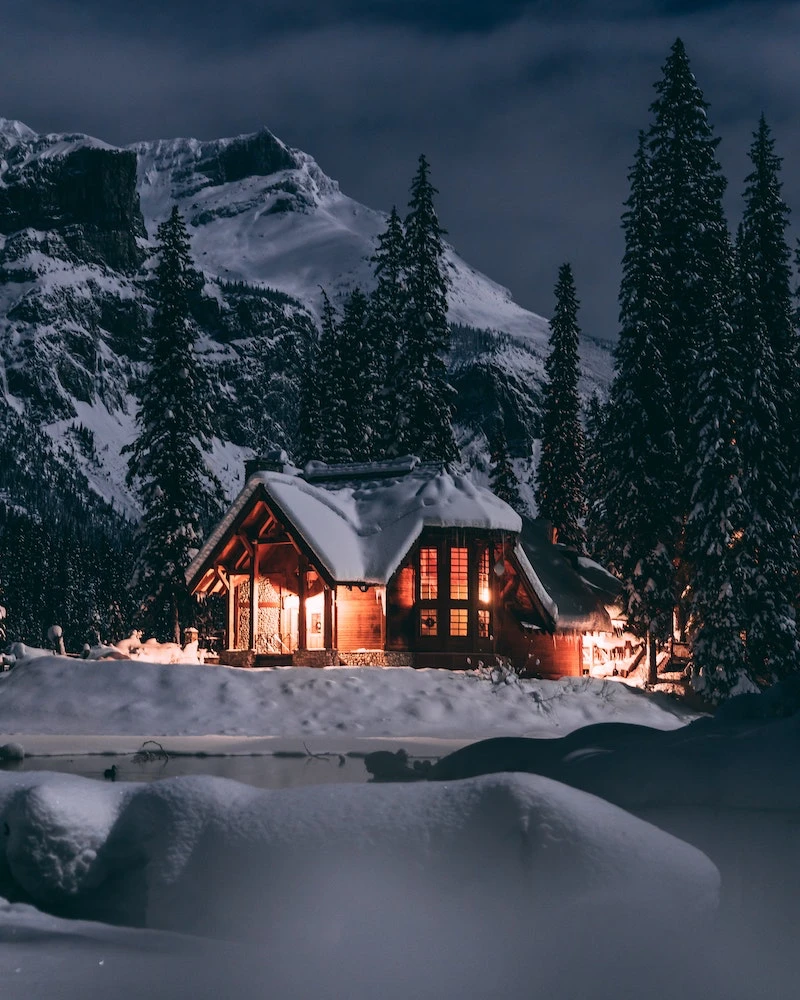 prepare your home for the winter home with snow
