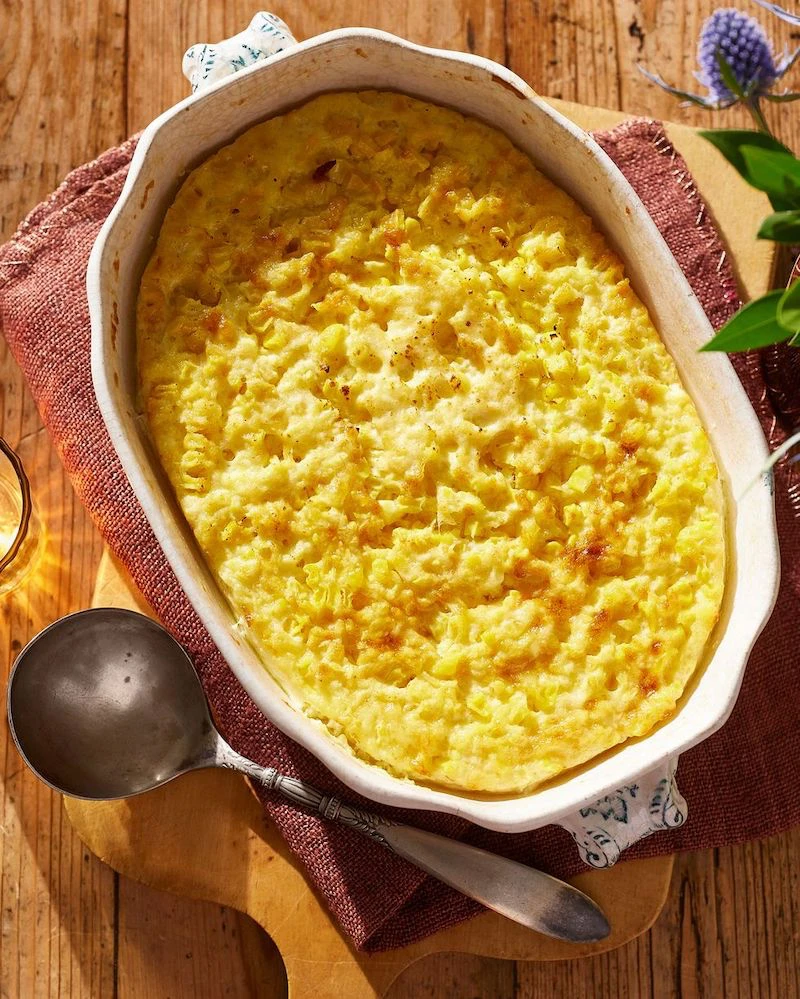 thanksgiving side dishes corn pudding recipe