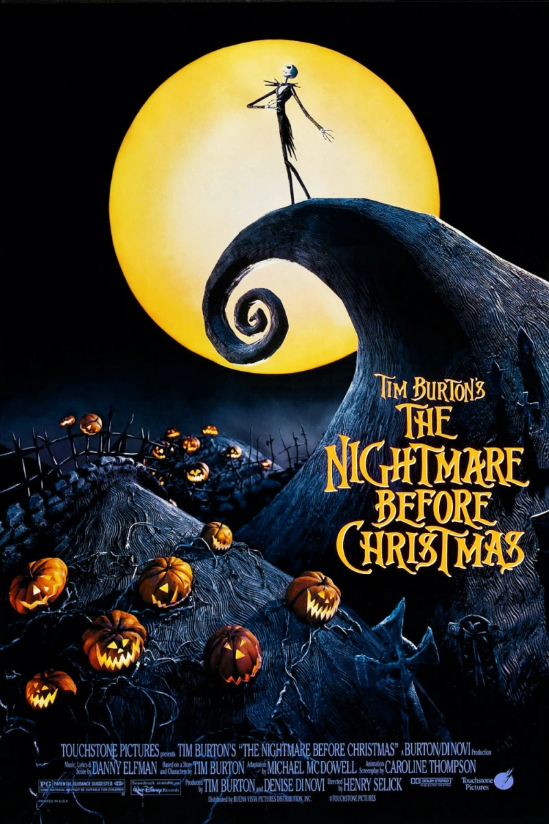 the night mare before christmas poster