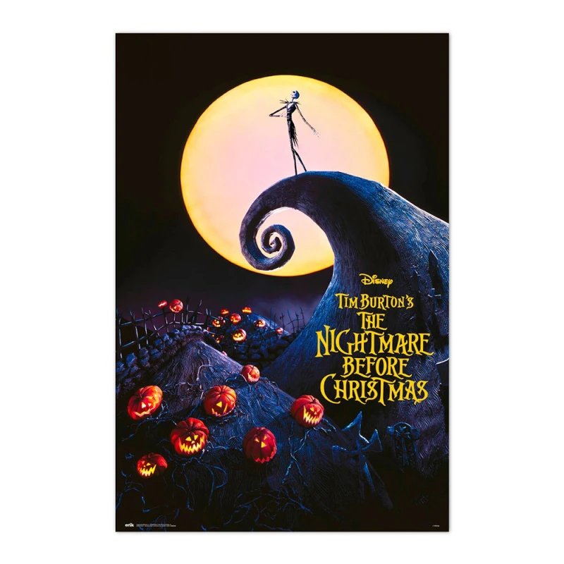 the nightmare before christmas movie poster