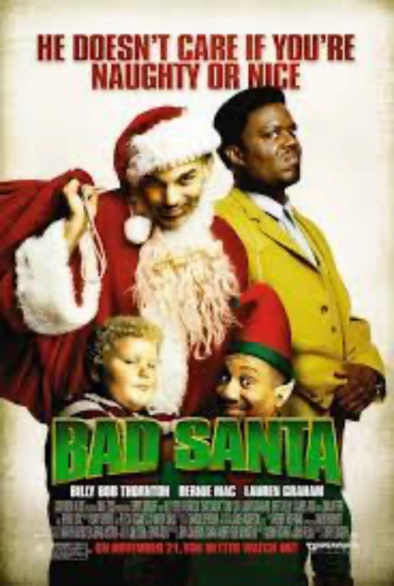 the poster for bad santa