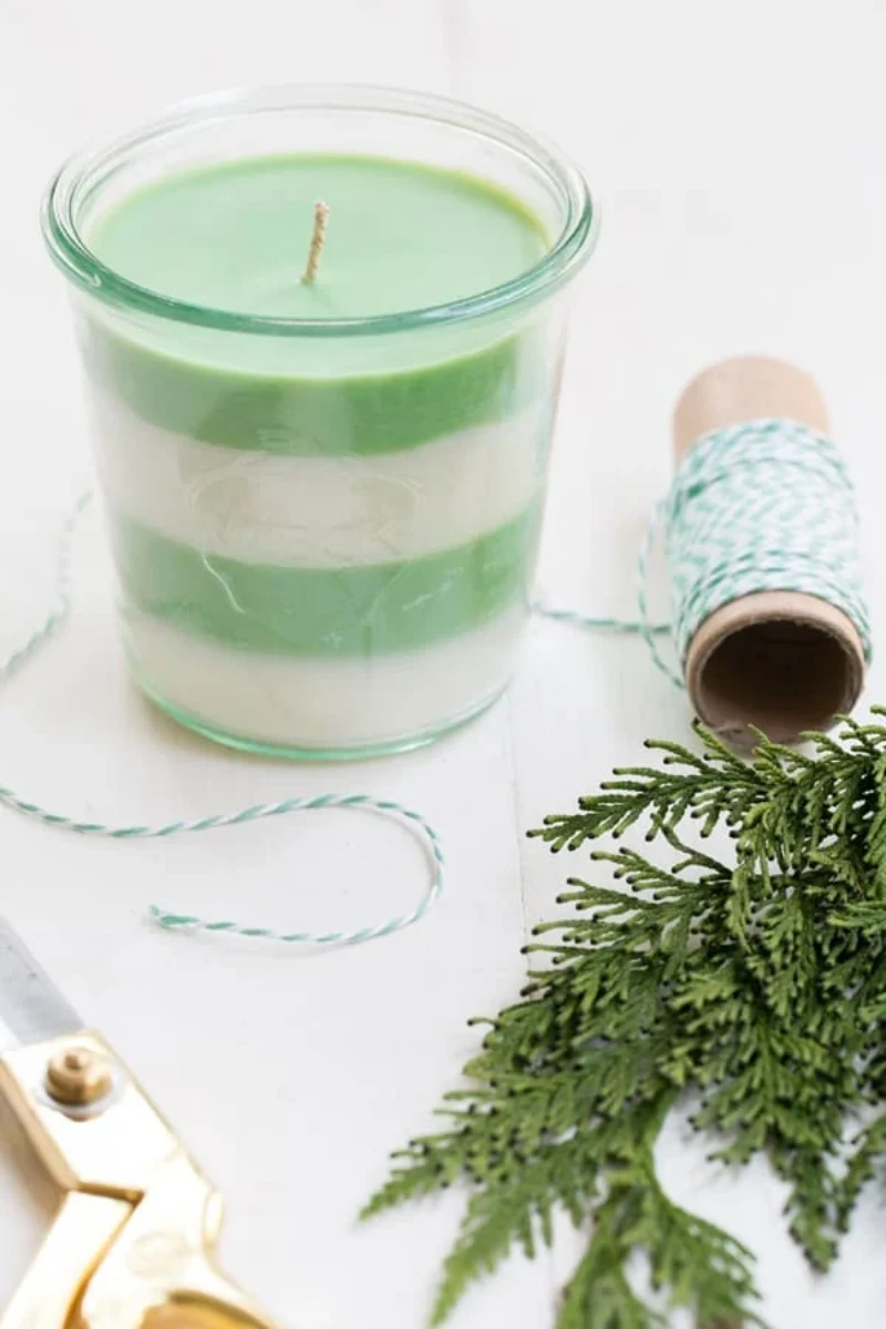 pine soy scented candles