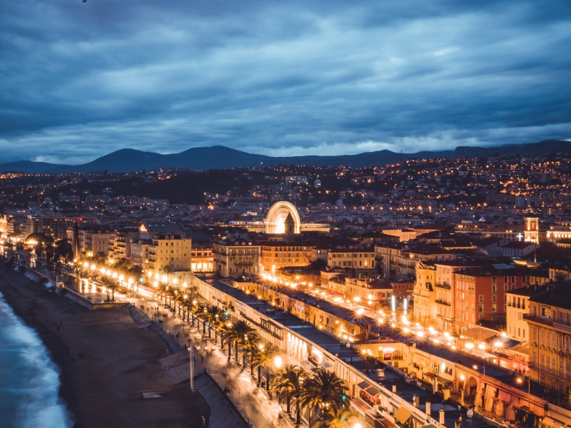 best areas in nice france