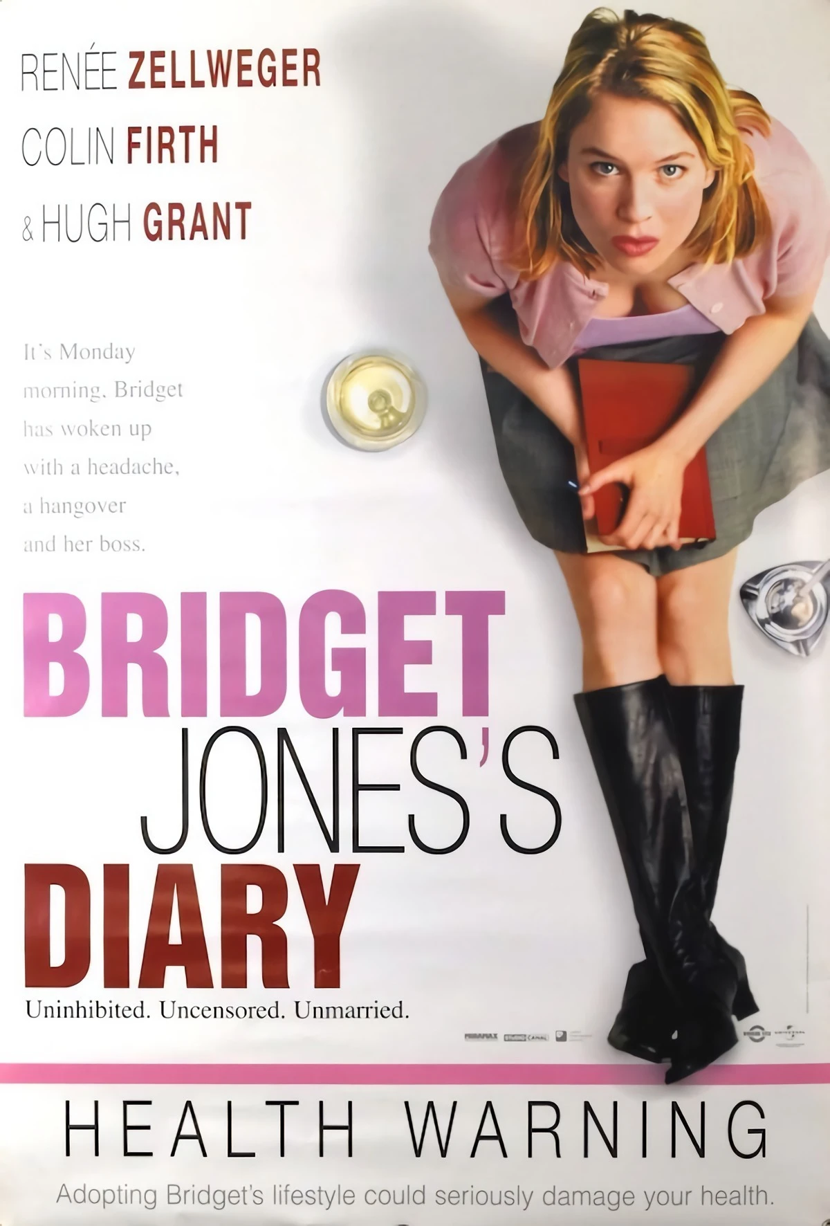 bridget jones s diary movie poster