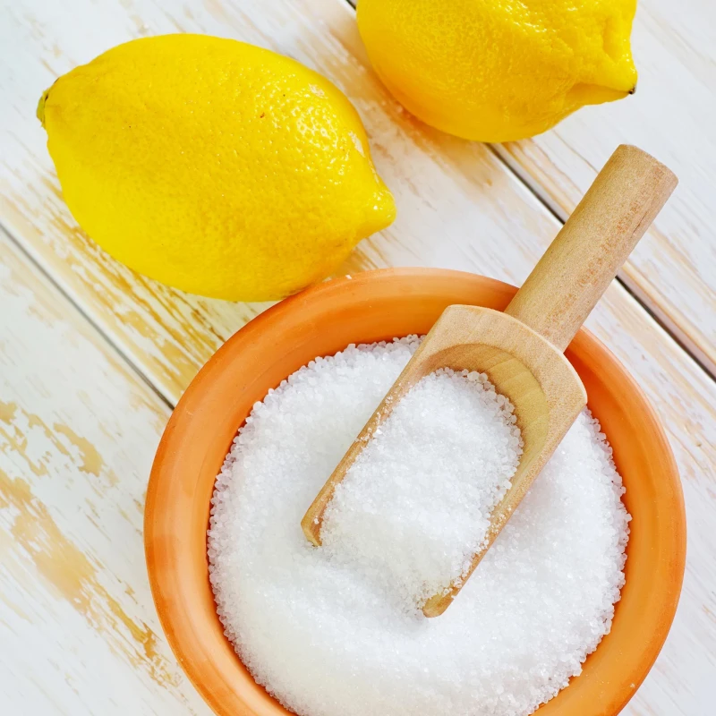 citric acid and lemon