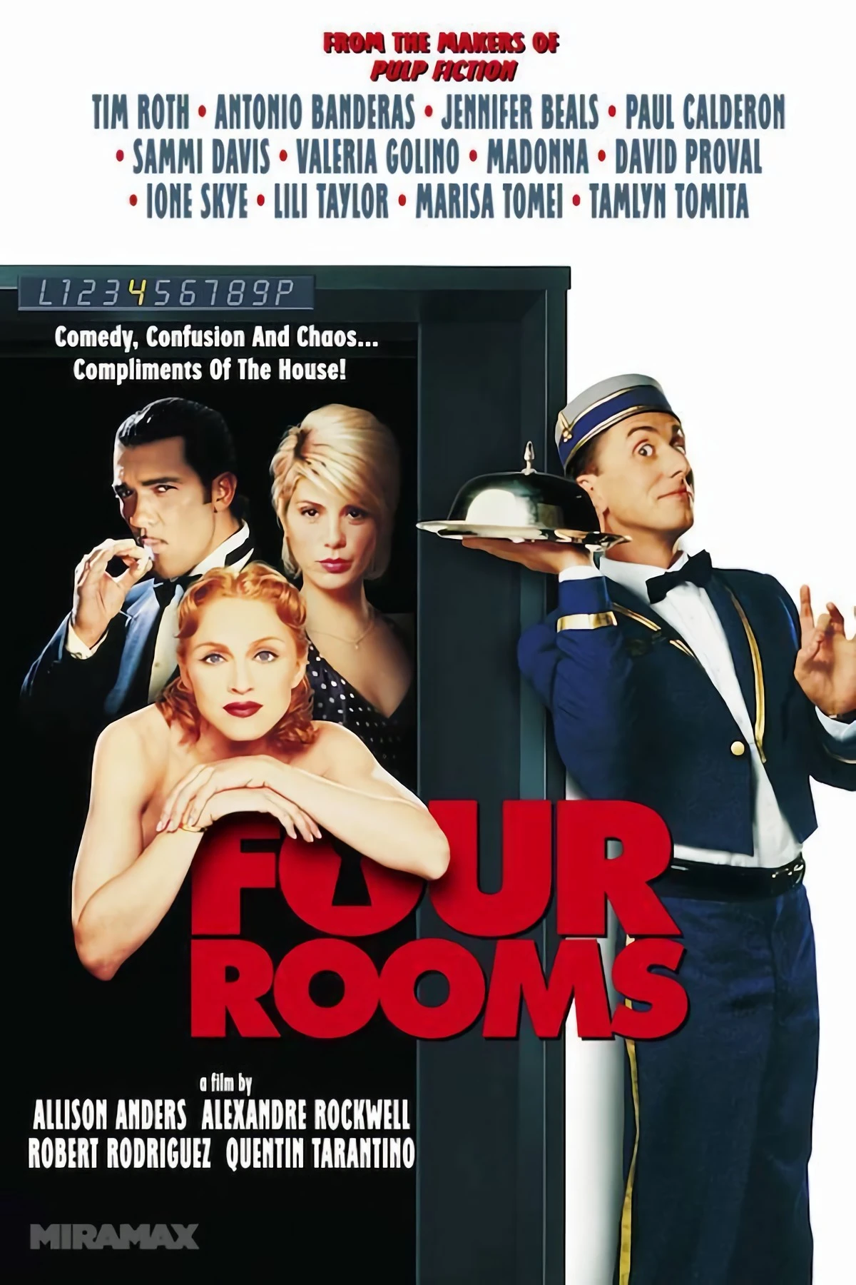 four rooms movie poster