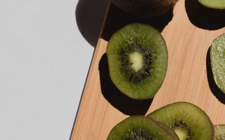how to ripen kiwi cut kiwi on board