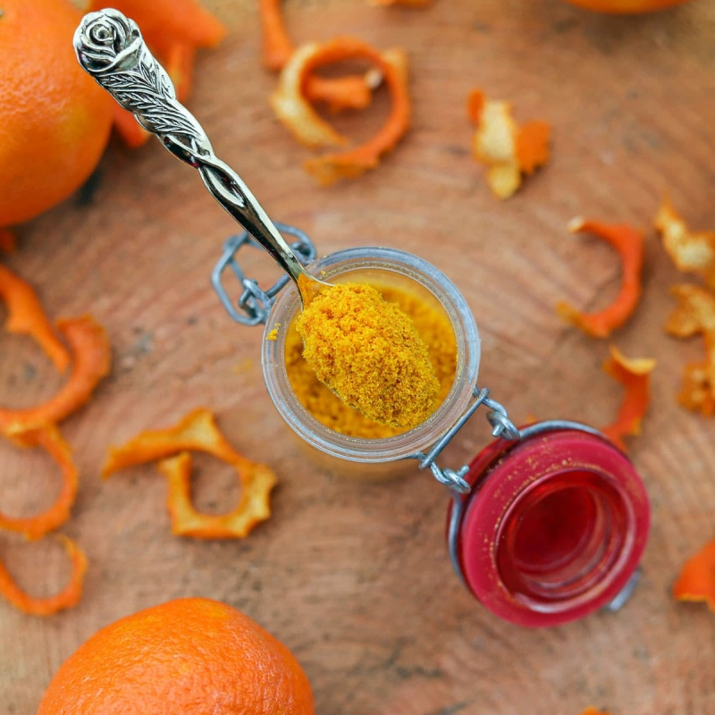 how to use tangerine peels