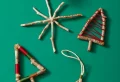 10 Simple DIY Christmas Ornaments To Make For Your Tree
