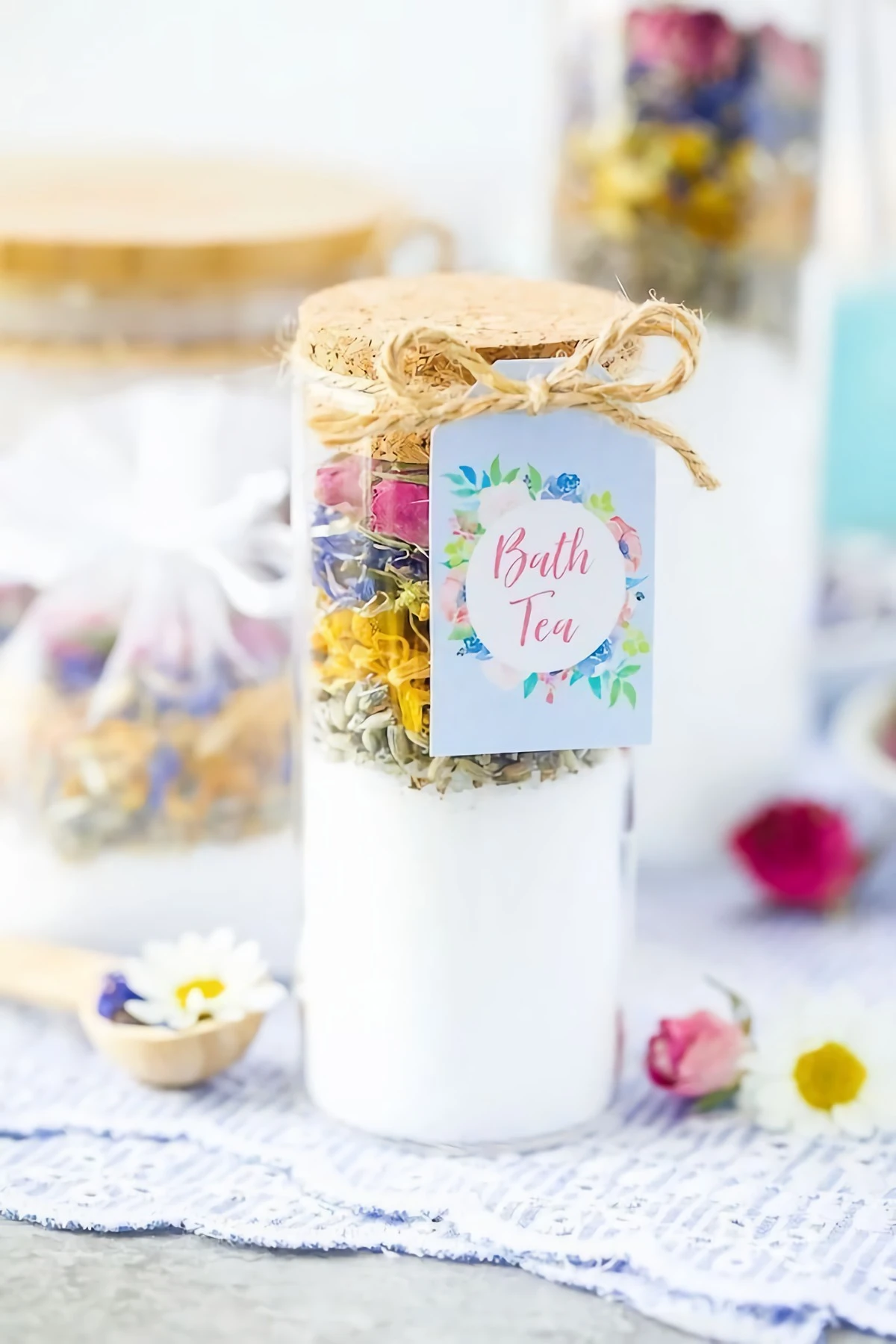 diy valentines day gifts bath tea made by hand