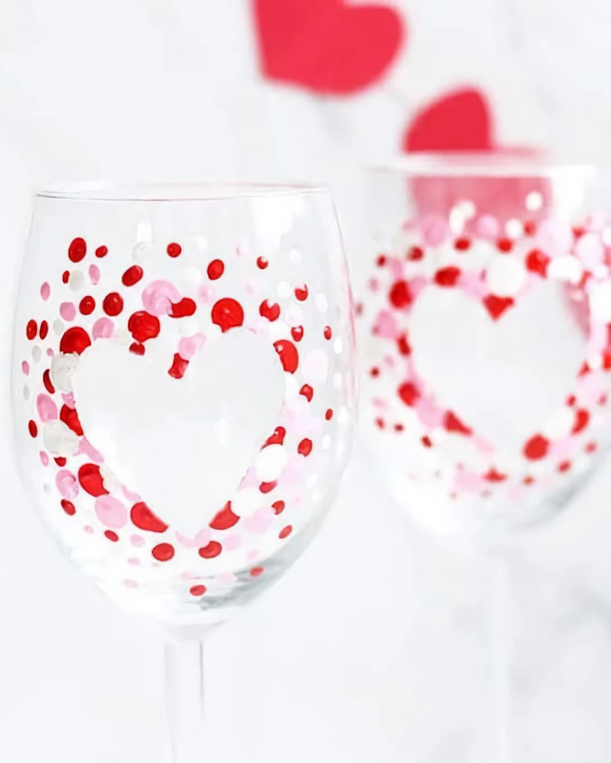 diy valentines day gifts valentines day wine glasses