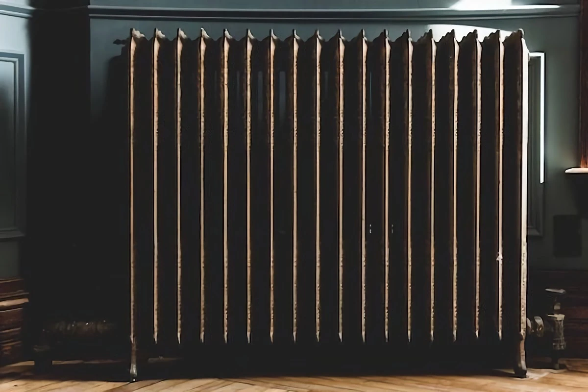 how to clean a radiator old radiator on a wall