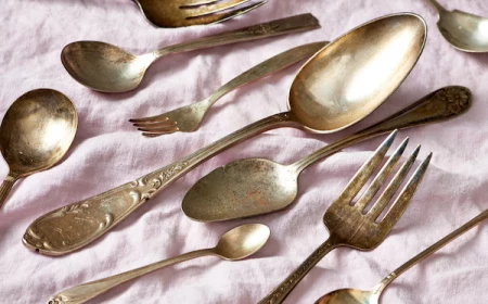how to clean silver tarnished spoons and forks